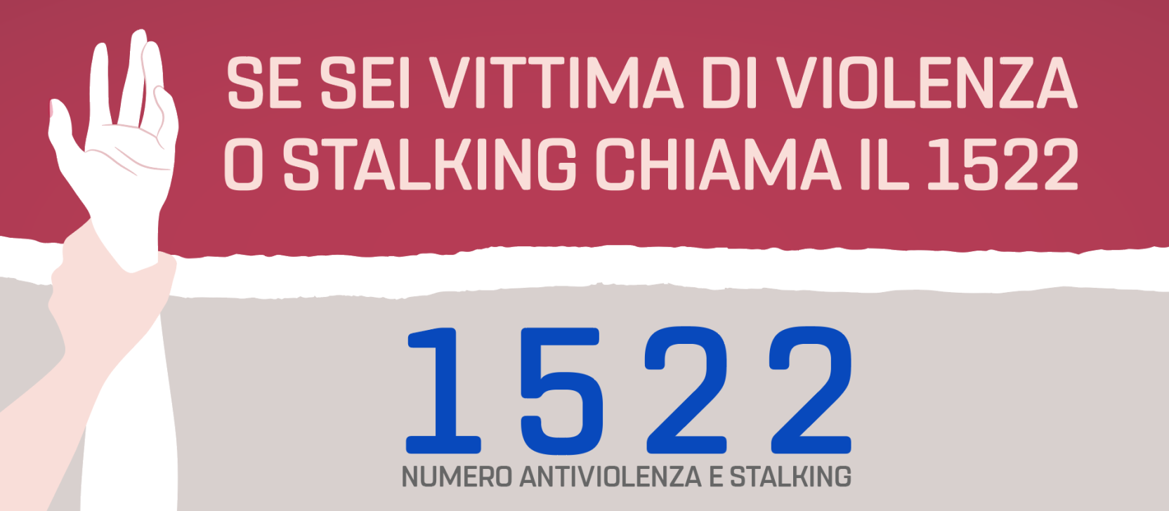 numero verde antiviolenza sulle donne. Visita il sito del ministero dell'interno