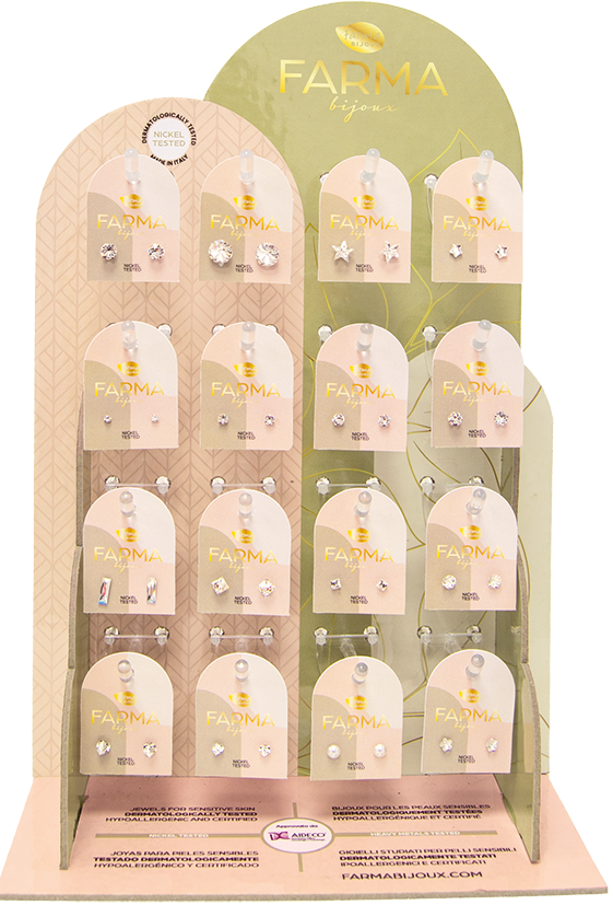 Orecchini in cristallo Farmabijoux